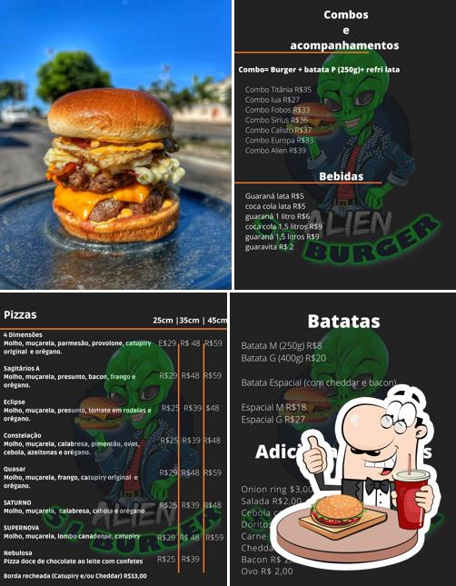 Alien 51 Burger