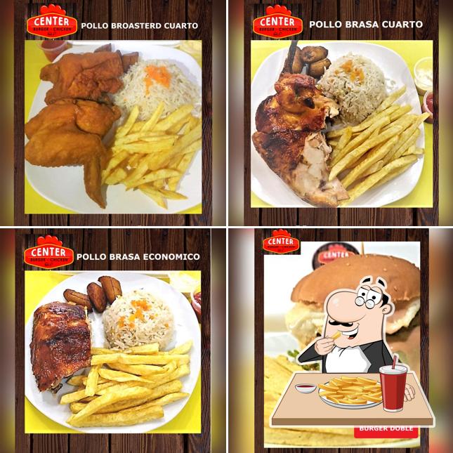 POLLO "CENTER" BURGER - CHICKEN