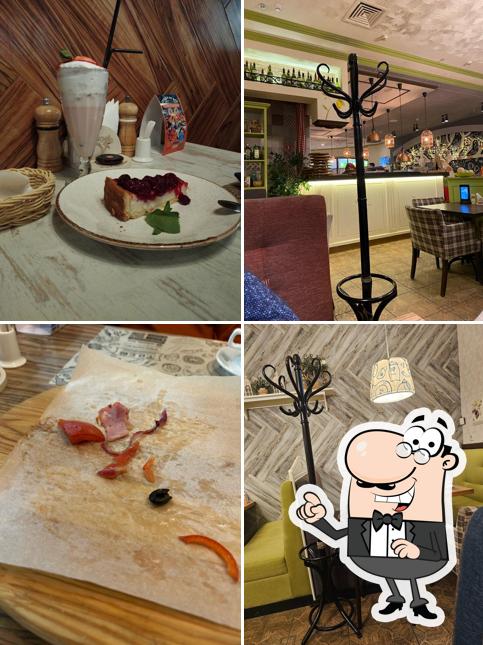 Посмотрите на внутренний интерьер "Лучиано"