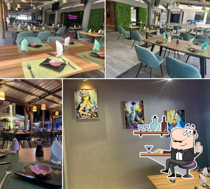 osaka sushi beach restaurant flic en flac