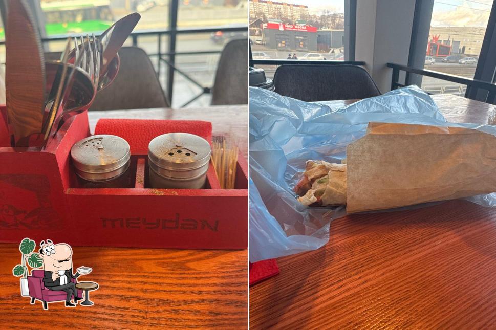 Посмотрите на внутренний интерьер "Meydan"