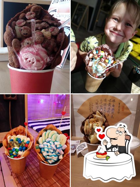 "ДаблБабл" предлагает широкий выбор сладких блюд