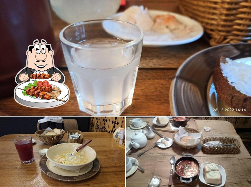 Еда в "Хуторке"