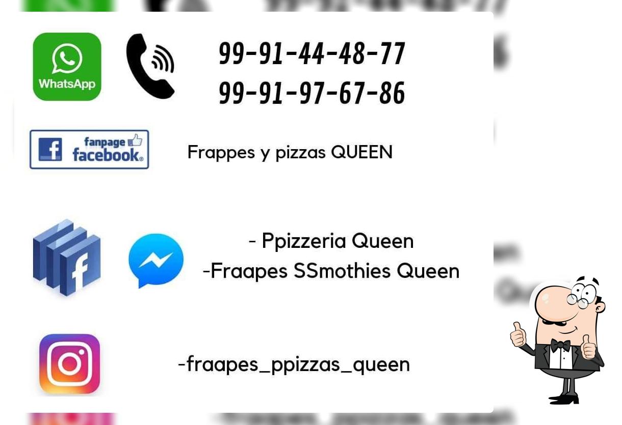 Queen "Frappes, Smoothies, Pizza"