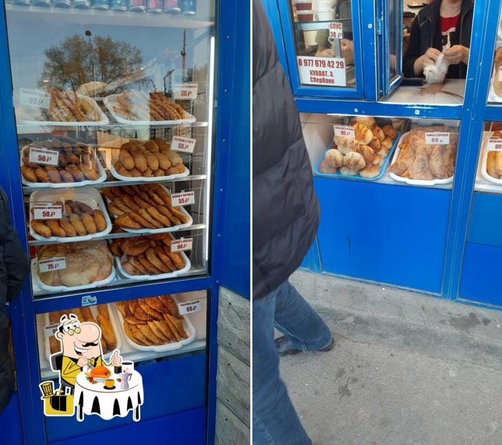 Киоск фастфудной продукции