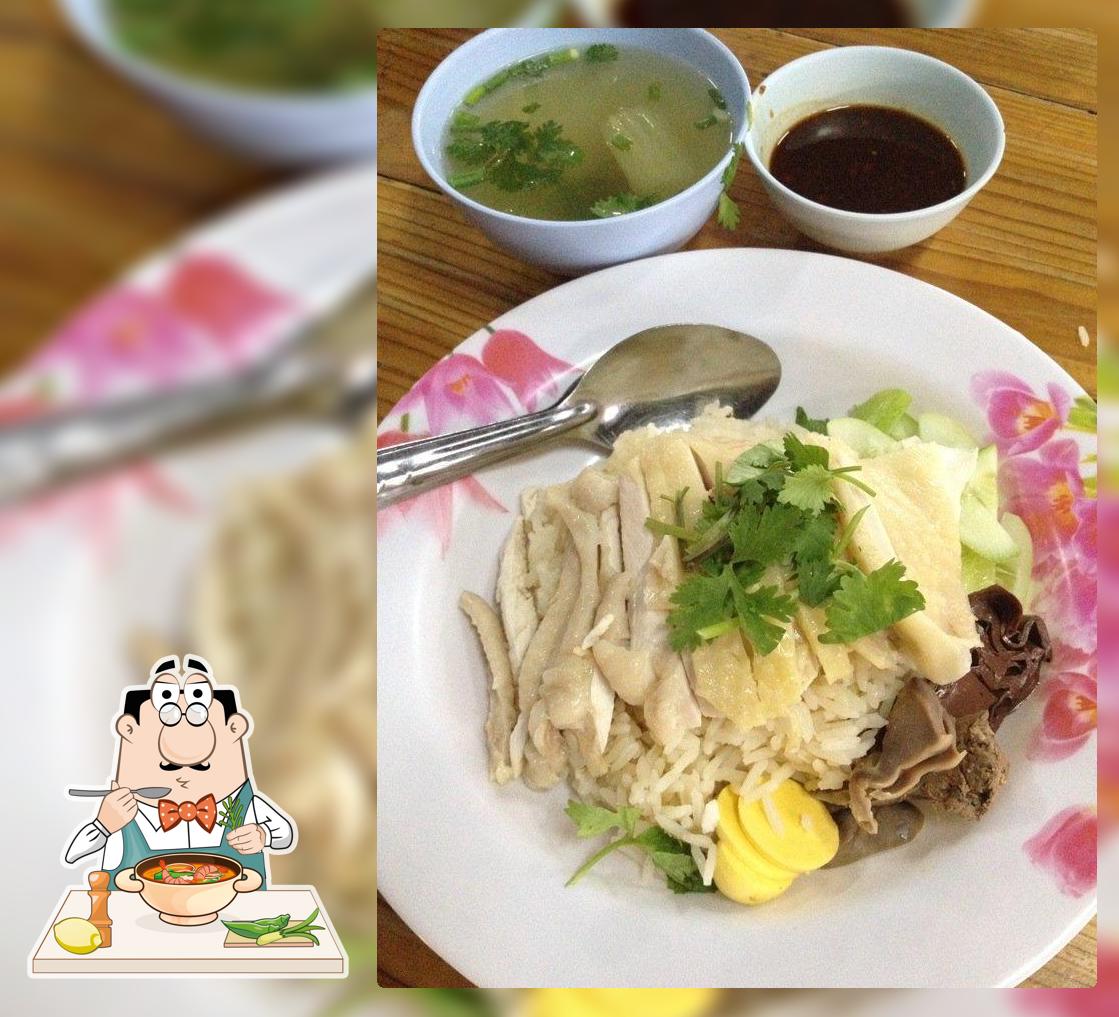 ข้าวมันไก่. แม่วัลลา @ ซอยวัดด่านสำโรง