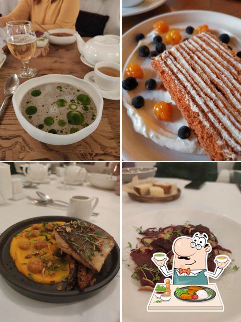 Блюда в "Почтовой Конторе 1786"