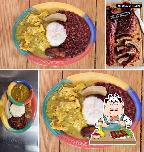Fiyahside Roatan kitchen
