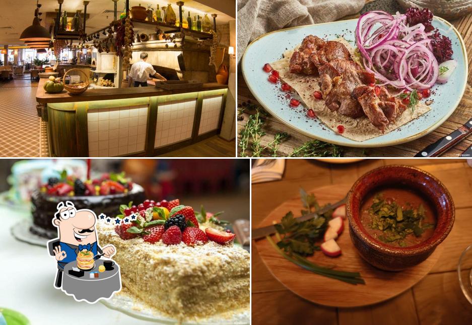 Блюда в "Кувшине"