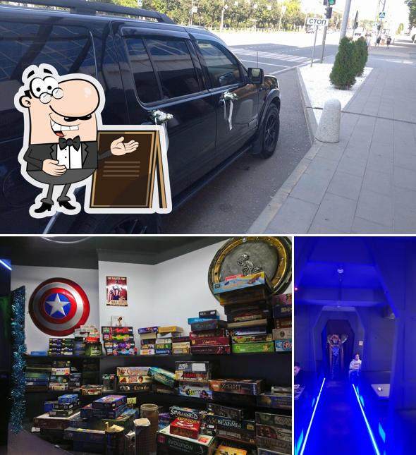 Наслаждайтесь свежим воздухом и пейзажем, открывающемся из "Кафе-клуба Папа Вейдер"