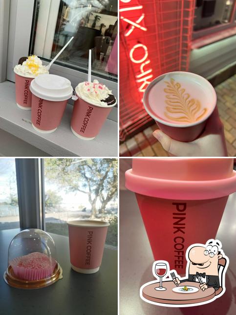 Еда в "Pink Coffee"