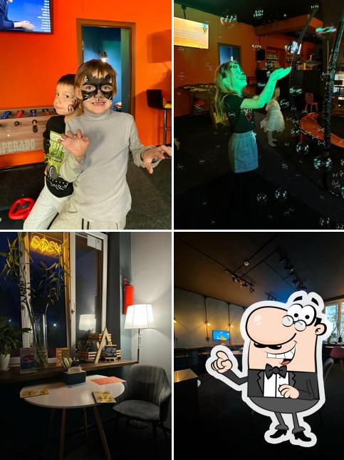 Посмотрите на внутренний интерьер "Кидрумус"