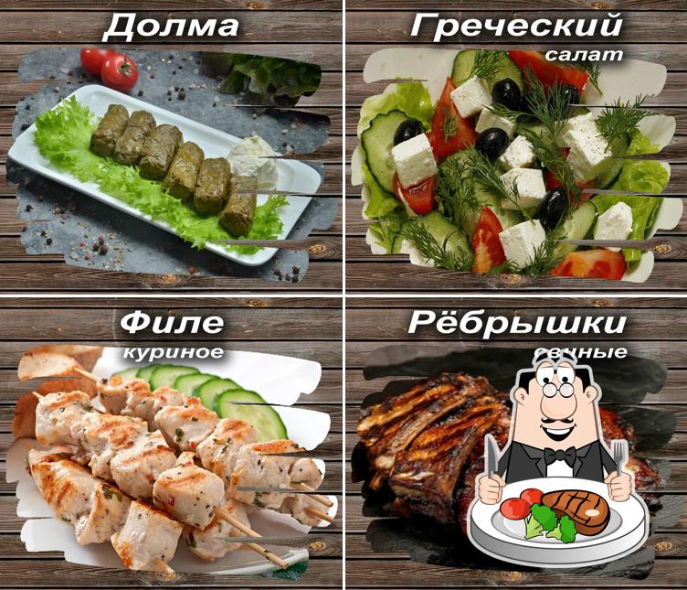 Мясо на углях