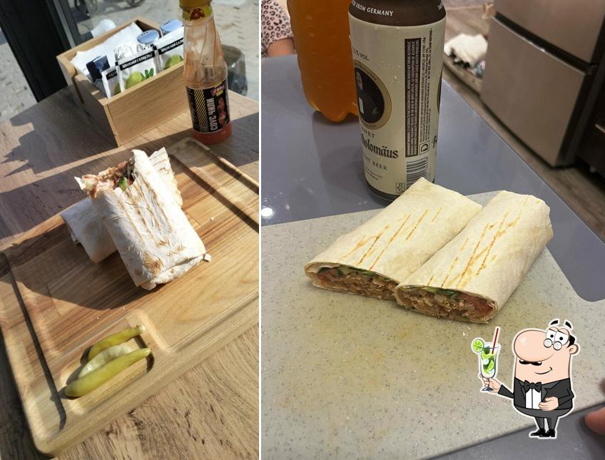 Насладитесь напитками в атмосфере "Шаурма и Донер"