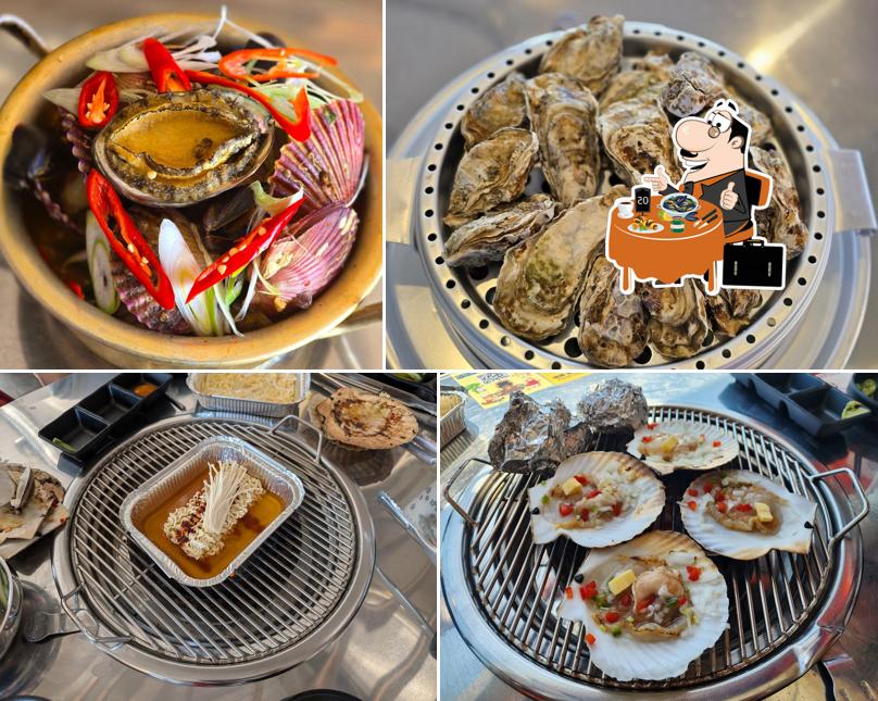 송정 조개홀릭 Songjeong Grilled Clams (K-Seafood BBQ) 韩式海鲜贝类烧烤 松亭ジョゲホリック