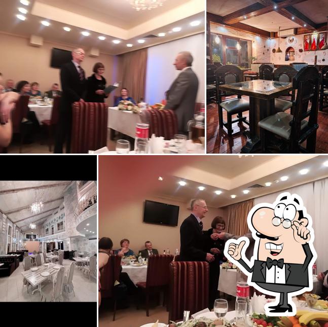 Посмотрите на внутренний интерьер "Ресторана Араратская долина"