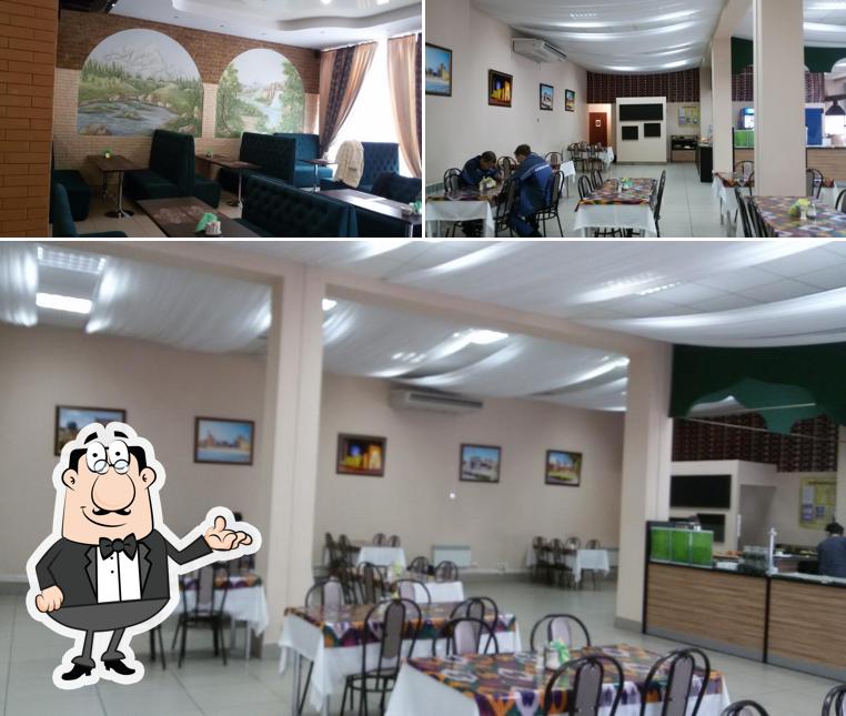 Интерьер "Чайханы " Зарафшан ""