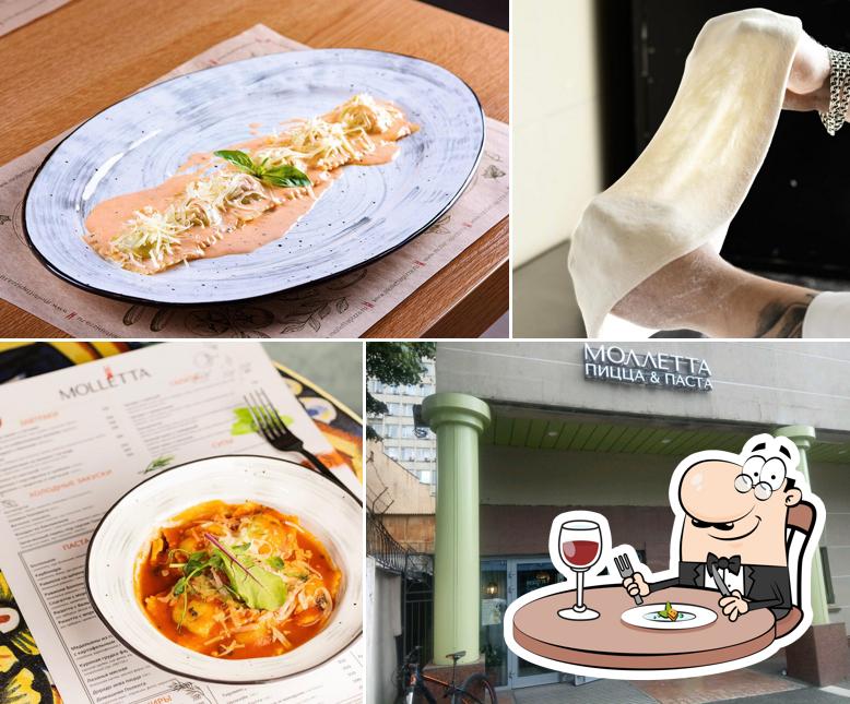 Еда в "Molletta"