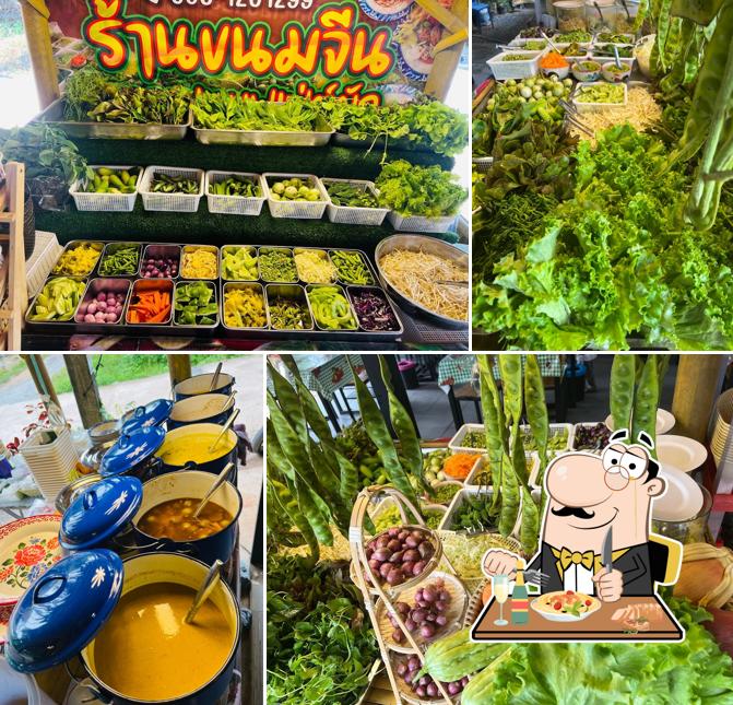 ร้านขนมจีนคุนฝนบุพเฟ่ต์ผักเขาจีนซอย18