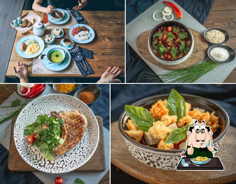 Блюда в "Бизнесе Клуб"