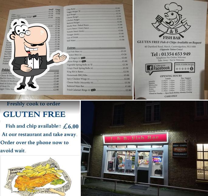 J & B Fish Bar and Chinese Take Away