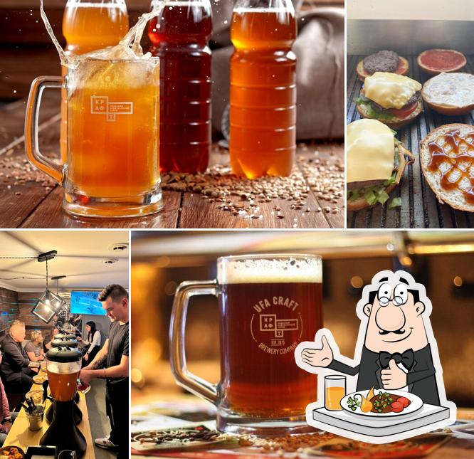 Яйца бенедикт в "Гараже"