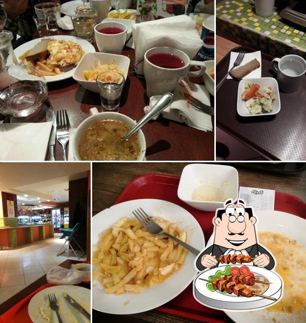 Еда в "Огороде"