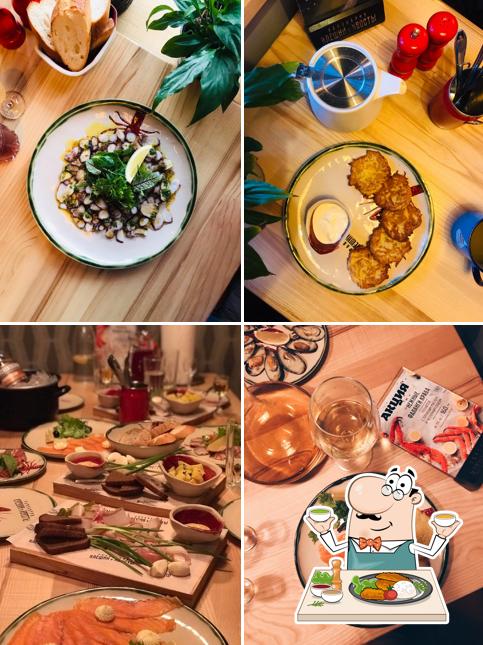 Блюда в "раковарне Клешни и Хвосты"