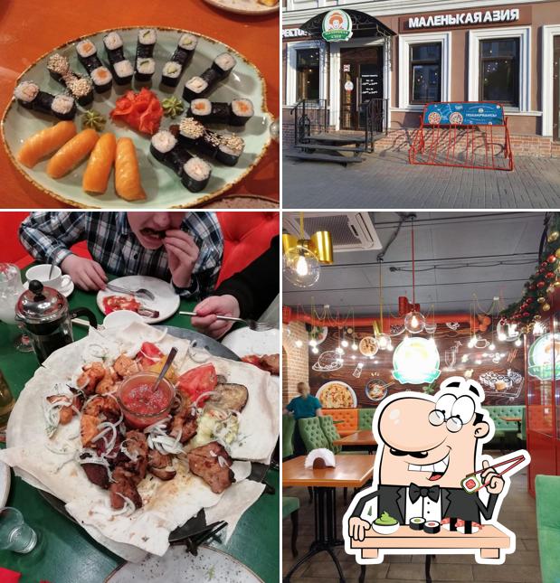 Отведайте различные виды суши