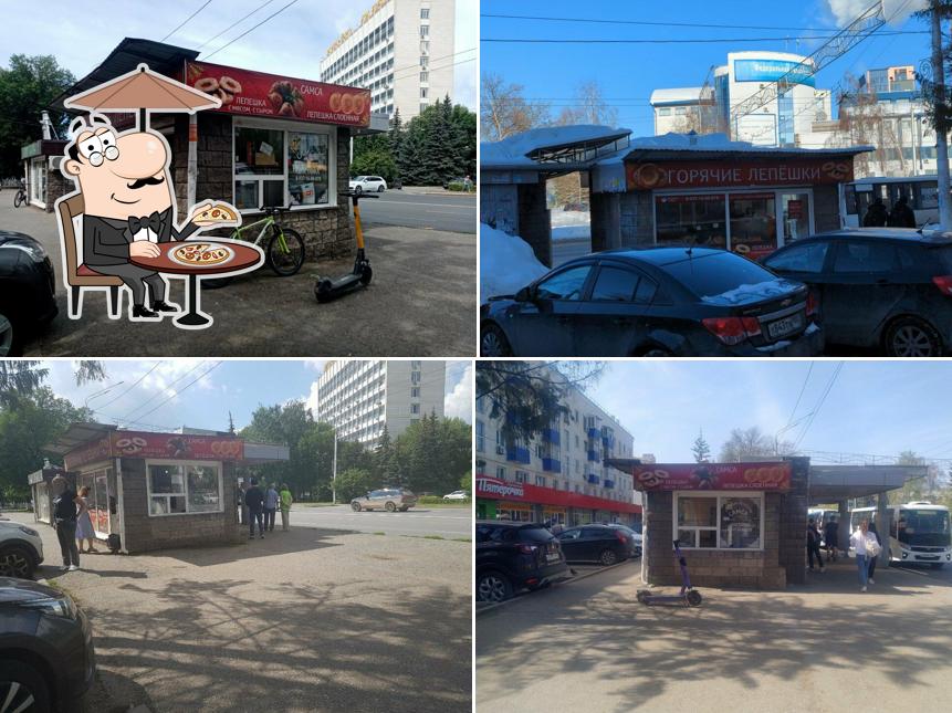 Киоск по продаже лепешек из тандыра