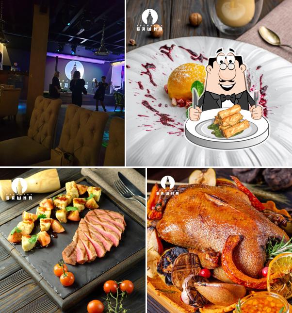 Спринг-ролллы в "Ресторане Башня"