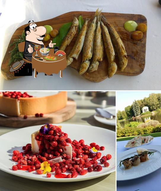 Еда в "Иле Лаго дэй Чини"