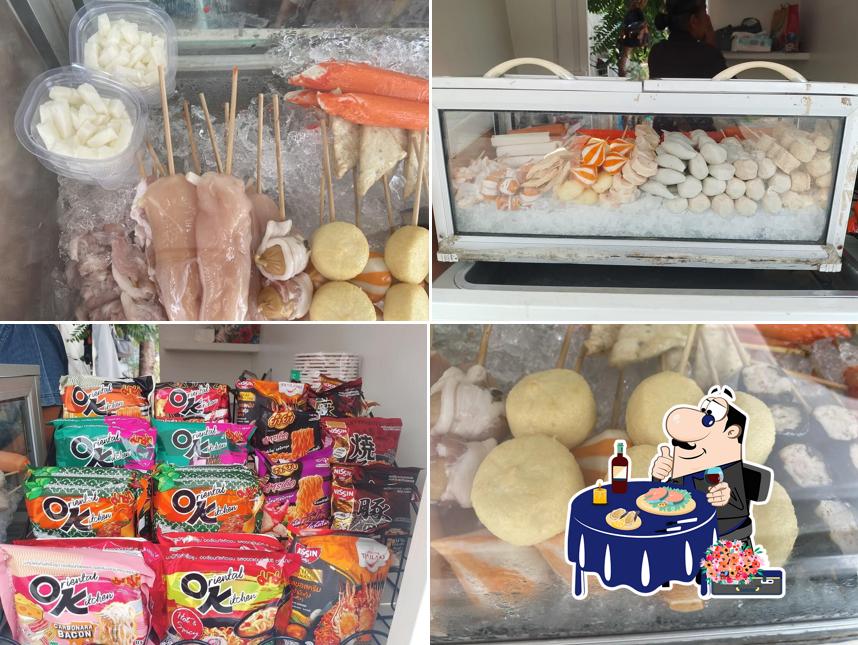 ชาบูไม้เสียบ น้ำส้มคั้นสด 10 บาท By แม่สุดา