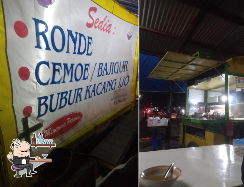 Bubur Kacang Hijau Dan Ronde Pak Malik