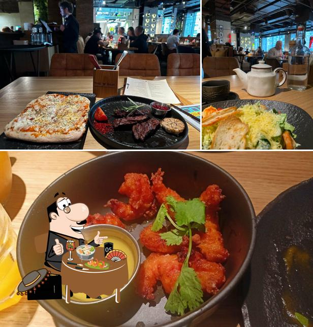 Еда в "The Бык"