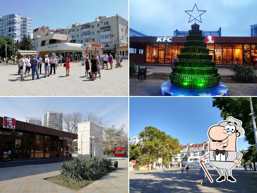 Наслаждайтесь пейзажем, который открывается из "Rostic's"