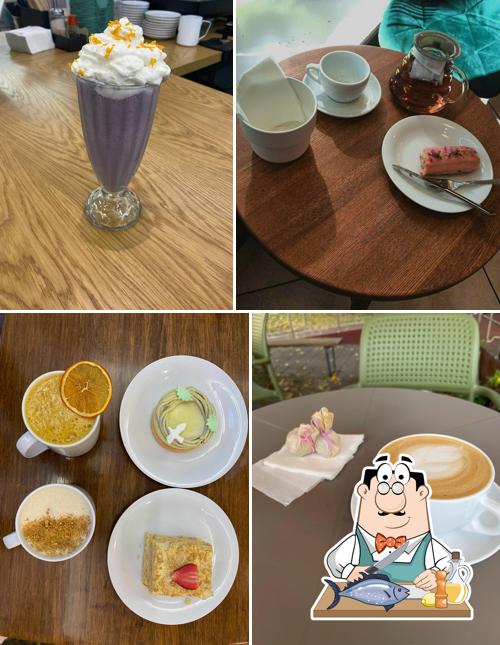 Лосось гриль в "Пташке"