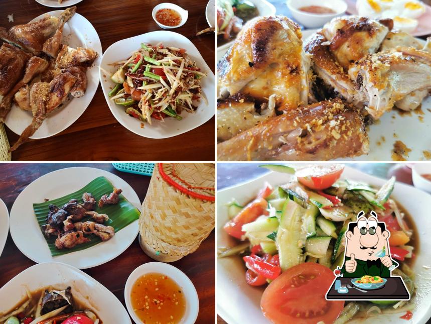 ร้านครูปิ้วไก่ย่าง ทางพาดภูเวียง & ของฝาก