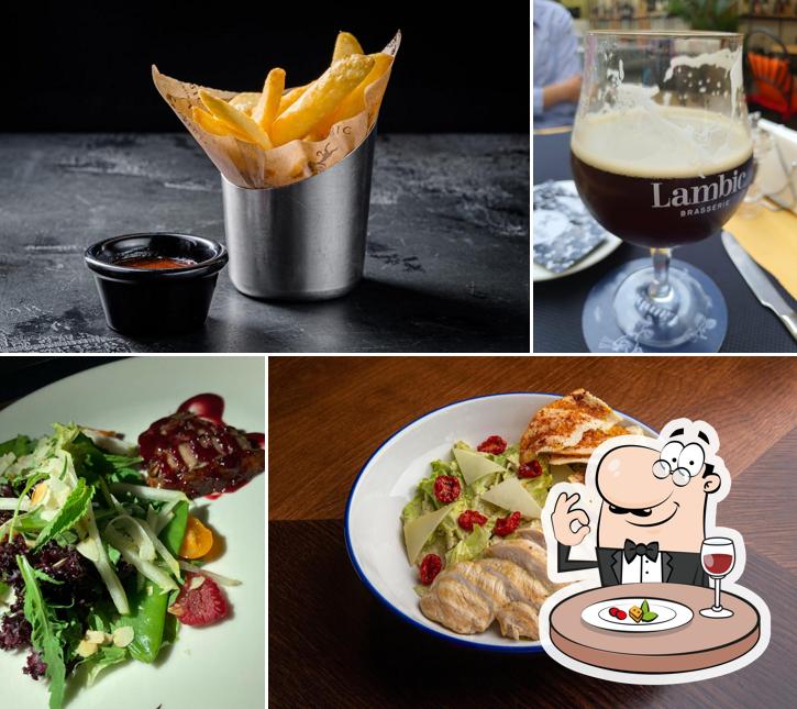 Блюда в "Брассерии Ламбик"