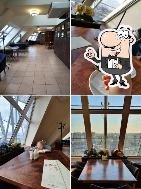 Посмотрите на внутренний интерьер "Граф Кафе"