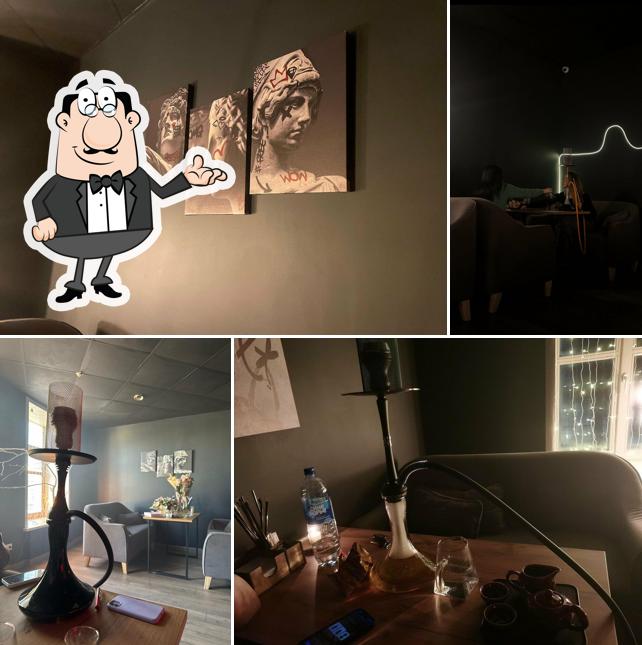 Посмотрите на внутренний интерьер "Neo Lounge"