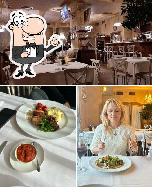 Посмотрите на внутренний интерьер "Монтенегро"