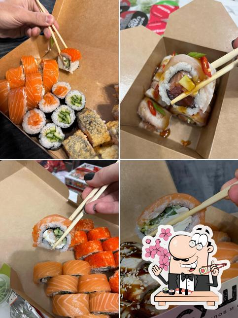 Отведайте различные виды суши