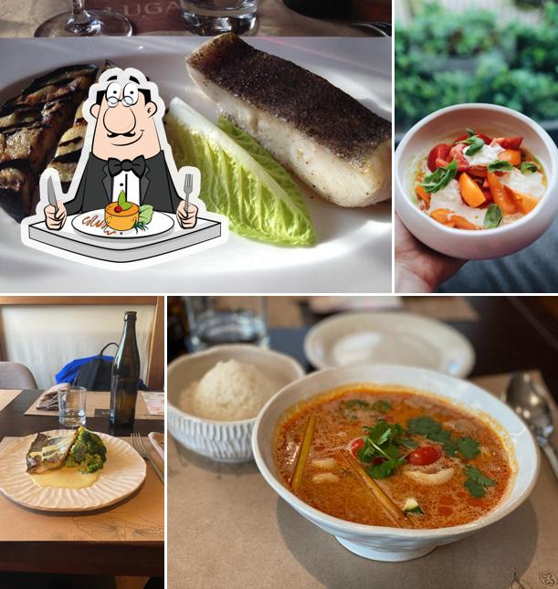 Еда в "Луге"