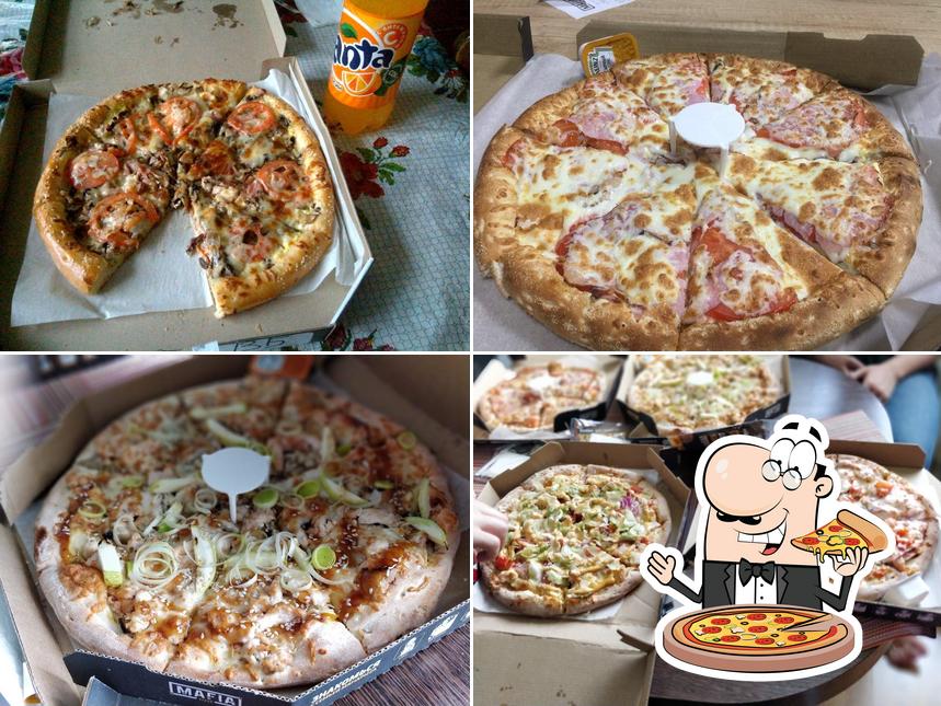 Попробуйте разные виды пиццы