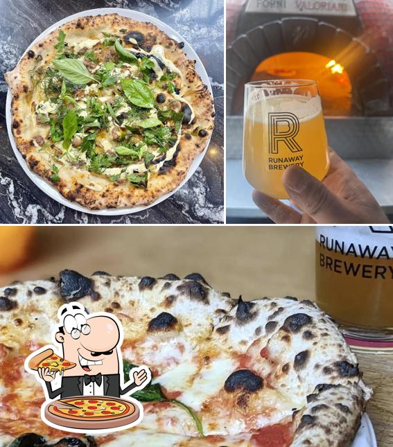 Honest Crust Sourdough Pizza @ Runaway Brewery