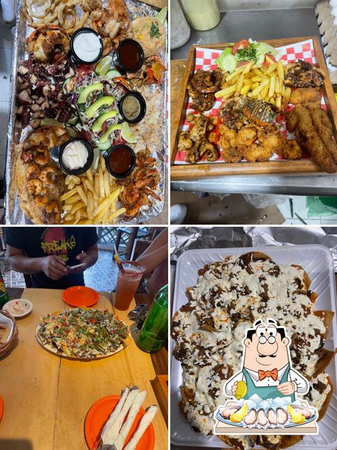 Los chitos, miches y mariscos tulum