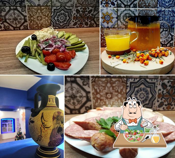 Santorini cafe