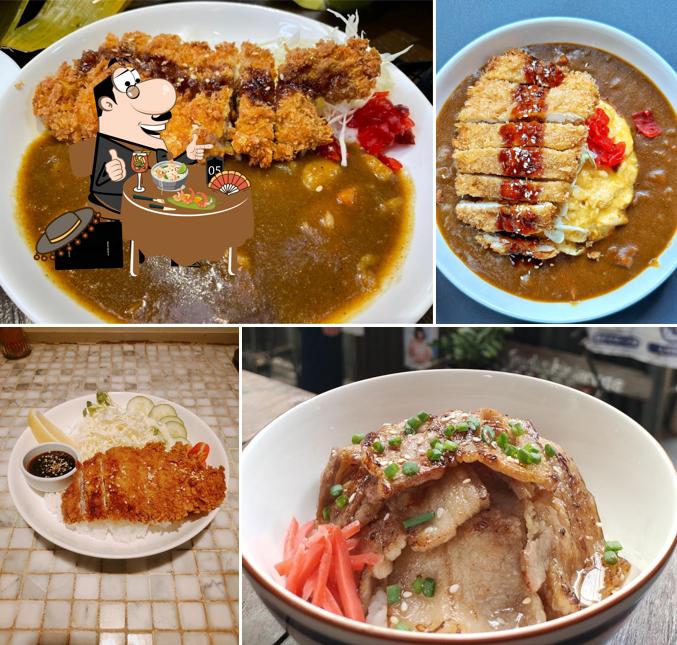 นั่ง ร กะหsี่ カレー待ち