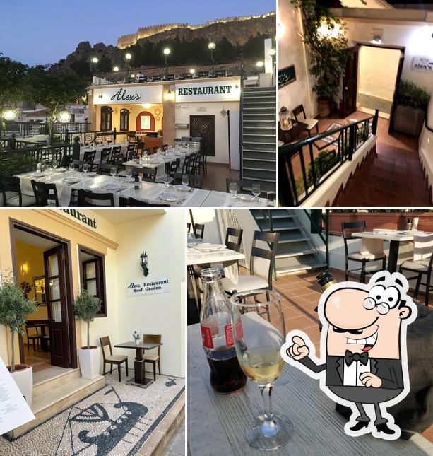 Alex's Restaurant Lindos